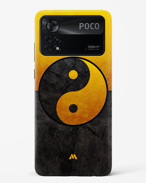 Yin Yang in Gold Hard Case Phone Cover (Xiaomi)