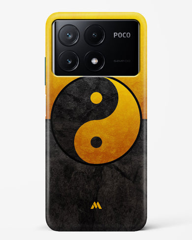 Yin Yang in Gold Hard Case Phone Cover (Xiaomi)