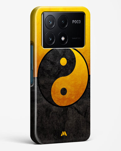 Yin Yang in Gold Hard Case Phone Cover (Xiaomi)