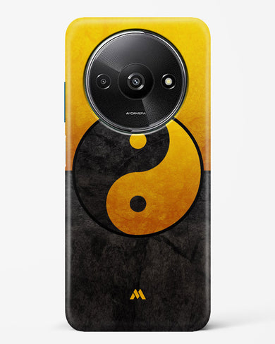 Yin Yang in Gold Hard Case Phone Cover (Xiaomi)