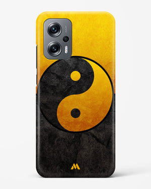 Yin Yang in Gold Hard Case Phone Cover (Xiaomi)