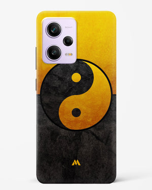 Yin Yang in Gold Hard Case Phone Cover-(Xiaomi)