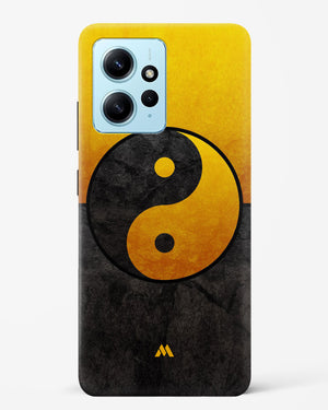 Yin Yang in Gold Hard Case Phone Cover (Xiaomi)