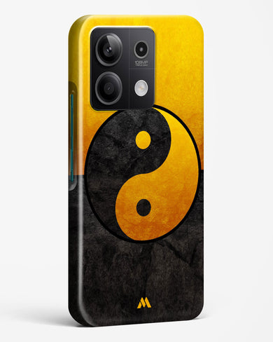 Yin Yang in Gold Hard Case Phone Cover (Xiaomi)