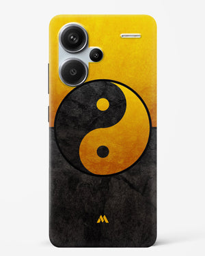 Yin Yang in Gold Hard Case Phone Cover (Xiaomi)