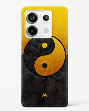 Yin Yang in Gold Hard Case Phone Cover (Xiaomi)