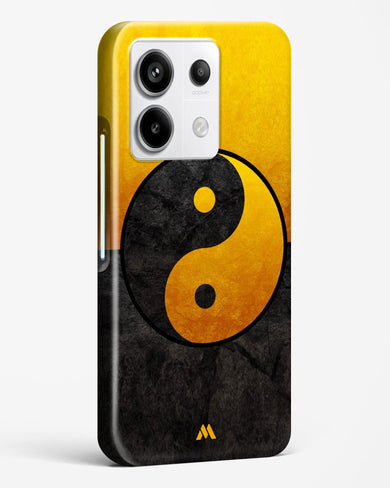 Yin Yang in Gold Hard Case Phone Cover (Xiaomi)
