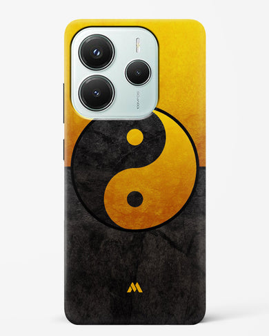 Yin Yang in Gold Hard Case Phone Cover (Xiaomi)