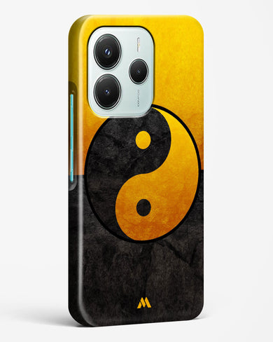 Yin Yang in Gold Hard Case Phone Cover (Xiaomi)