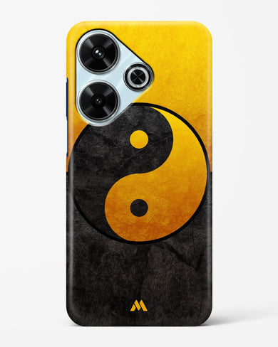 Yin Yang in Gold Hard Case Phone Cover (Xiaomi)