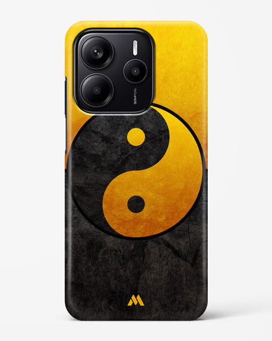 Yin Yang in Gold Hard Case Phone Cover (Xiaomi)