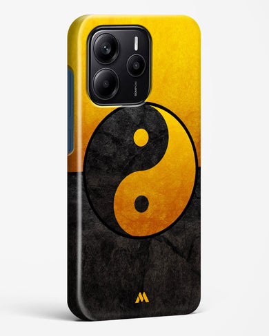 Yin Yang in Gold Hard Case Phone Cover (Xiaomi)
