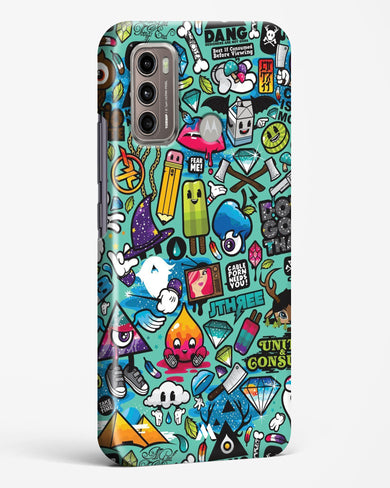 Dang this Background Hard Case Phone Cover (Motorola)