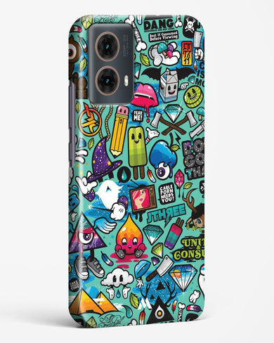 Dang this Background Hard Case Phone Cover (Motorola)