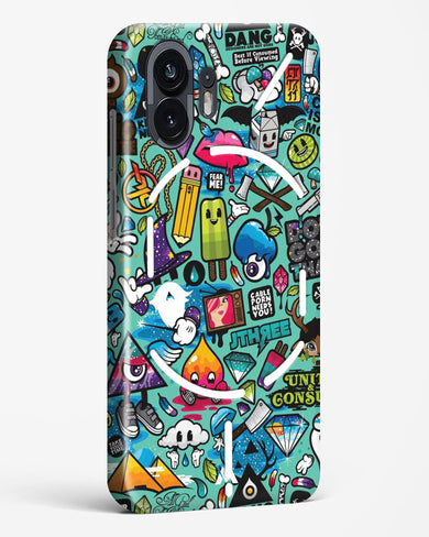Dang this Background Hard Case Phone Cover (Nothing)