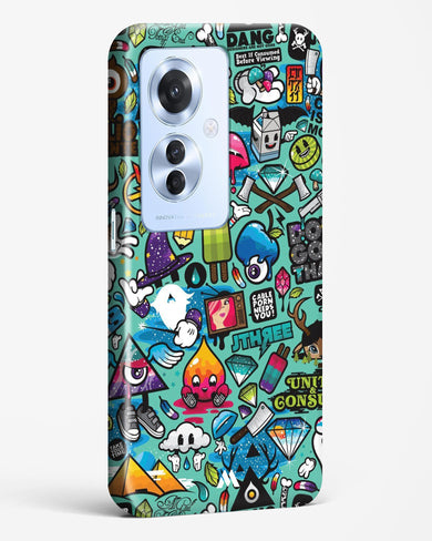 Dang this Background Hard Case Phone Cover (Oppo)