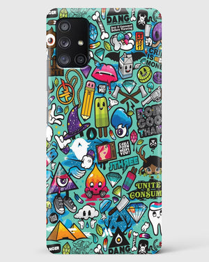 Dang this Background Hard Case Phone Cover-(Samsung)