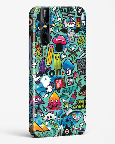 Dang this Background Hard Case Phone Cover-(Vivo)