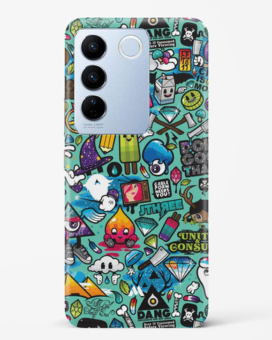 Dang this Background Hard Case Phone Cover (Vivo)