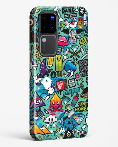Dang this Background Hard Case Phone Cover (Vivo)