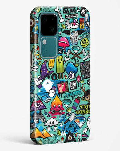 Dang this Background Hard Case Phone Cover (Vivo)