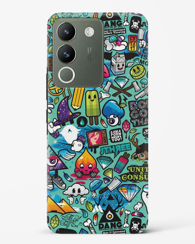 Dang this Background Hard Case Phone Cover-(Vivo)