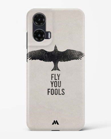 Fly you Fools Hard Case Phone Cover (Motorola)