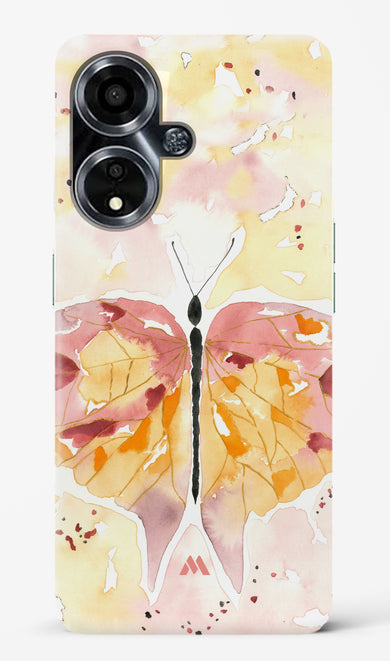 Quirky Butterfly Hard Case Phone Cover (Oppo)