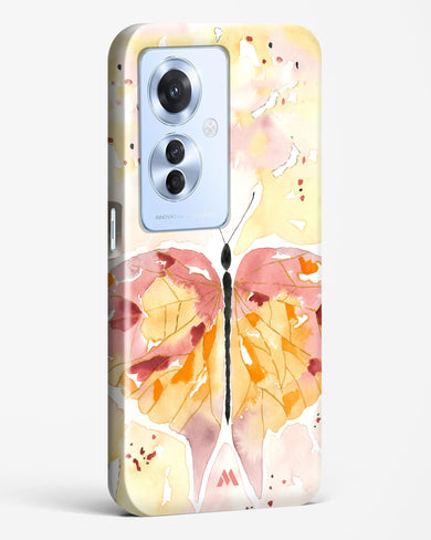 Quirky Butterfly Hard Case Phone Cover (Oppo)