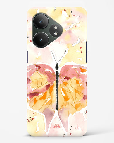 Quirky Butterfly Hard Case Phone Cover (Realme)