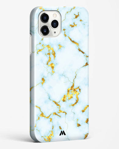 White Gold Marble Hard Case Phone Cover (Apple)