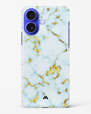 White Gold Marble Hard Case Phone Cover (Apple)