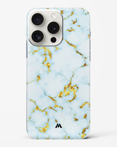 White Gold Marble Hard Case Phone Cover (Apple)