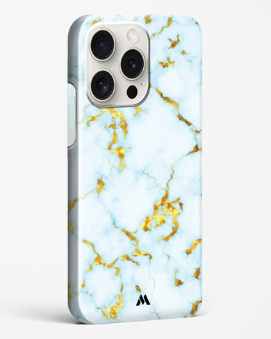 White Gold Marble Hard Case Phone Cover (Apple)