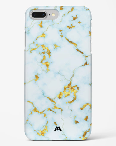 White Gold Marble Hard Case Phone Cover (Apple)