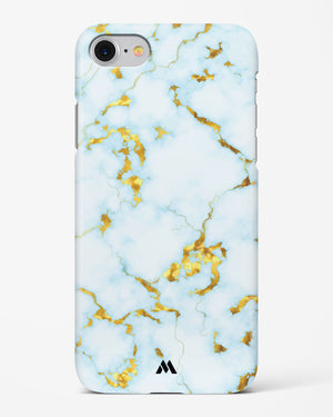 White Gold Marble Hard Case Phone Cover (Apple)