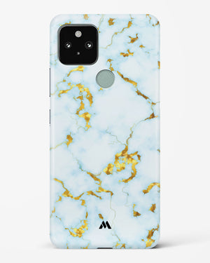 White Gold Marble Hard Case Phone Cover-(Google)