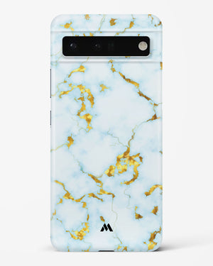 White Gold Marble Hard Case Phone Cover (Google)
