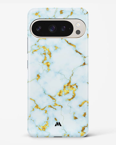 White Gold Marble Hard Case Phone Cover (Google)