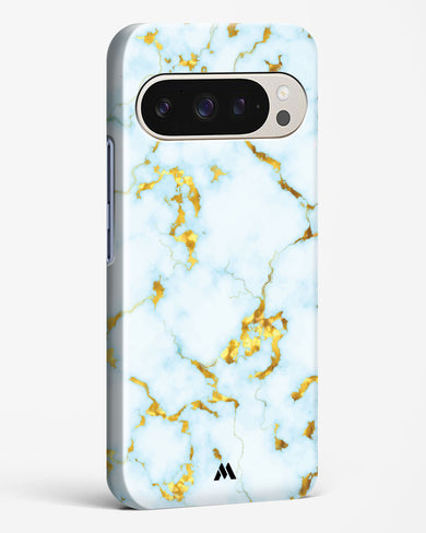 White Gold Marble Hard Case Phone Cover (Google)