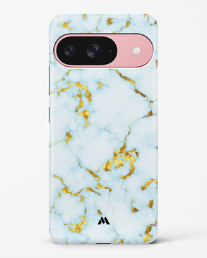 White Gold Marble Hard Case Phone Cover (Google)