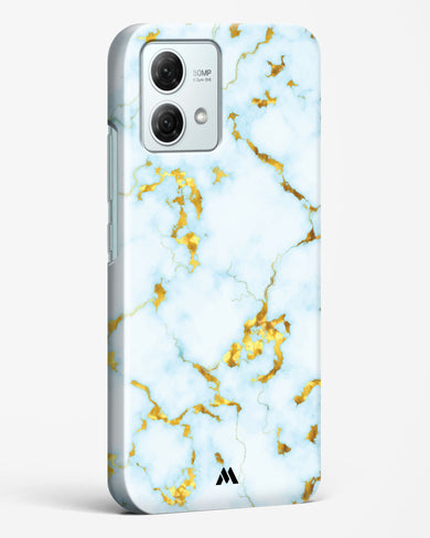 White Gold Marble Hard Case Phone Cover (Motorola)