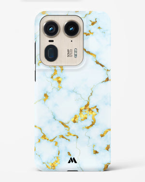 White Gold Marble Hard Case Phone Cover (Motorola)