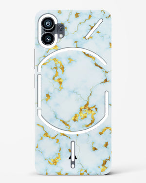 White Gold Marble Hard Case Nothing Phone 1