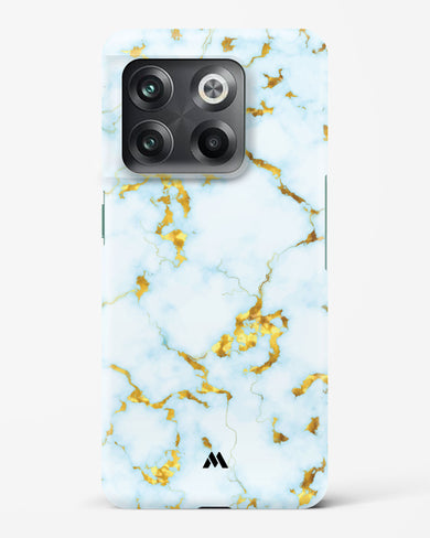 White Gold Marble Hard Case Phone Cover-(OnePlus)