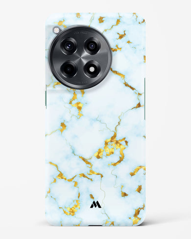 White Gold Marble Hard Case Phone Cover (OnePlus)