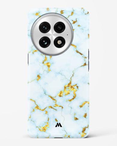 White Gold Marble Hard Case Phone Cover (OnePlus)