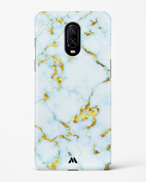 White Gold Marble Hard Case Phone Cover-(OnePlus)