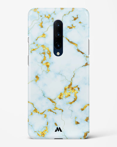 White Gold Marble Hard Case Phone Cover-(OnePlus)