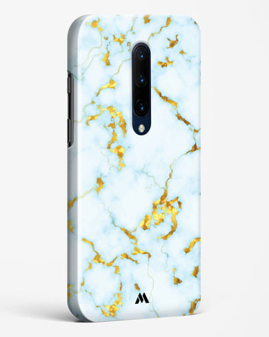 White Gold Marble Hard Case Phone Cover-(OnePlus)